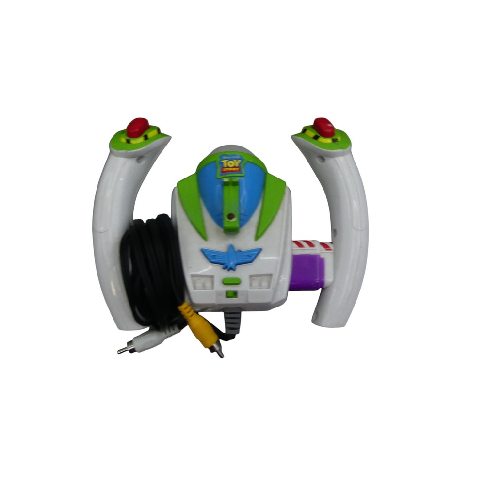 Disney Toy Story Plug Play TV Game Kids OS White Buzz Lightyear Flight Yoke